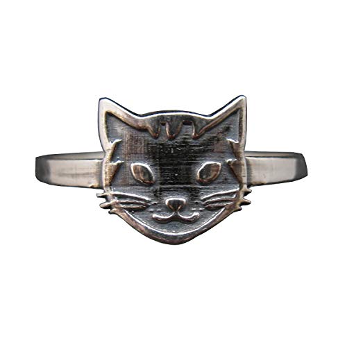Bague chatte argent 925 fait main anti-ternissement bijou Empress durable