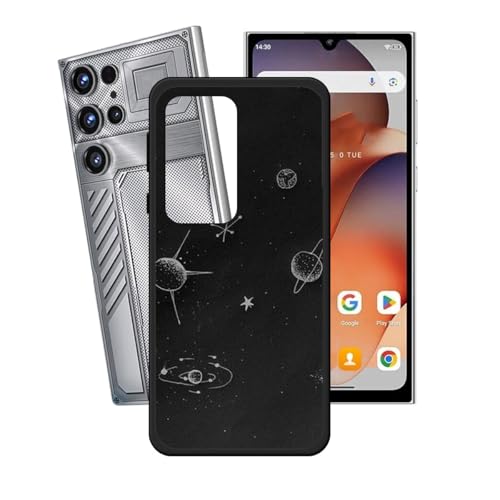 LCEHTOGYE �K�p Oukitel C61 GT�p�P�[�X�A�K�p Oukitel C61 GT (6,88")�ƌ݊����̂��钴���^�u���b�N�\�t�gTPU�V���R���Q���P�[�X�ی�J�o�[- LH98