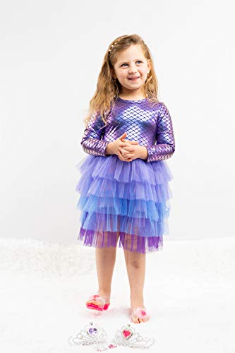 Little Princess Deluxe Girl Dress Up and Role Play Slippers and Jewelry Set - Thumbnail 6