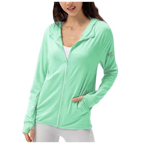 Vêtement de protection solaire UPF 50+ veste été femme élégante