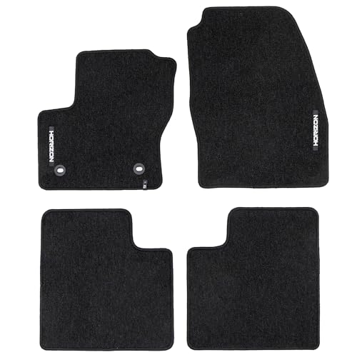 FROGUM Horizon Tapis Auto Velour Moquette pour Ford Grand C-Max 2010-2015| Inodores | avec Fixations | Pratiques et élégants