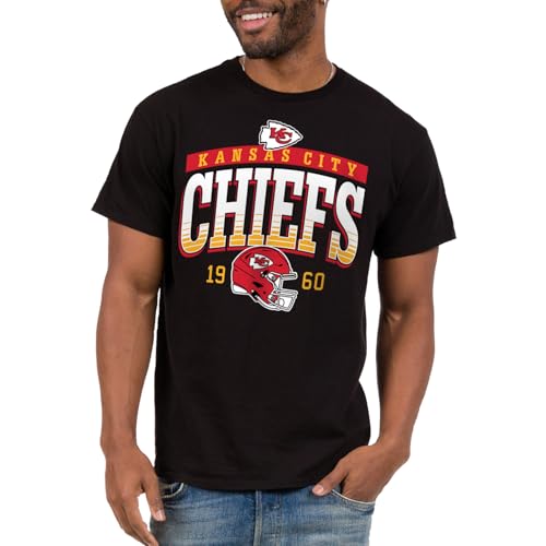 T-shirt NFL Junk Food pour hommes et femmes, sous licence officielle