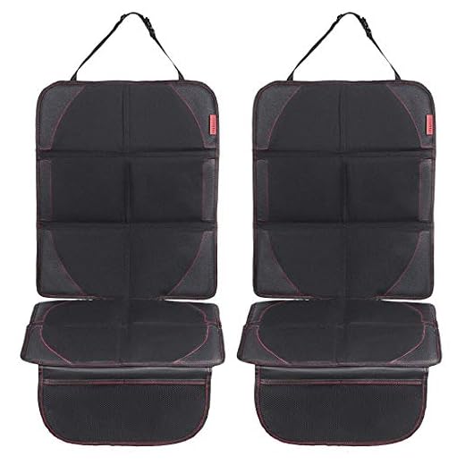 8safe Protector de Alta Calidad para Asiento de Coche (PACK x 2) | Antideslizante y Resistente | ISOFIX Compatible | Material Oxford 600D | Tamaño ideal para Turismos/SUV
