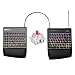 KINESIS Gaming Freestyle Edge RGB Split Mechanical Keyboard (MX Red)