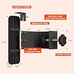 Anti-Theft Doorbell Mount Compatible with Google Nest Doorbell | No-Drill Video Doorbell Camera Mount for Apartments & Rentals, Secure Mounting Bracket Case with No Block Motion Sensor