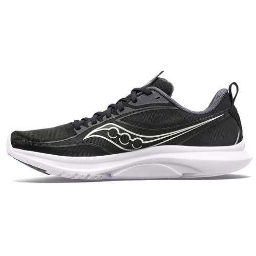Saucony Men's Kinvara 13 Running Shoe, Black/Silver, 10 Wide Amazon