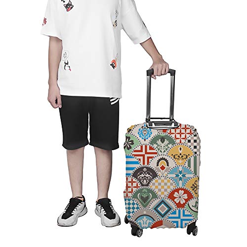 Housse de valise girafe pour sécuriser vos bagages en vacances - 4