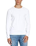 polo jack and jones amazon  JACK & JONES Basic O-Neck tee L/S Noos Camiseta, Blanco (Opt White), XXL para Hombre