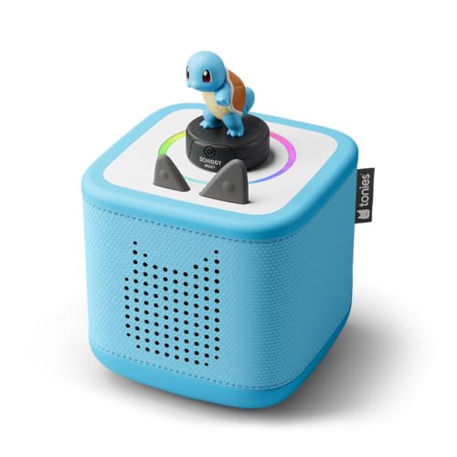 tonies Bundle, Toniebox 2 (Himmelblau) mit Pokémon Hörfigur Schiggy, Hörspiel- &amp; Musikspaß für Kinder ab 5 Jahren
