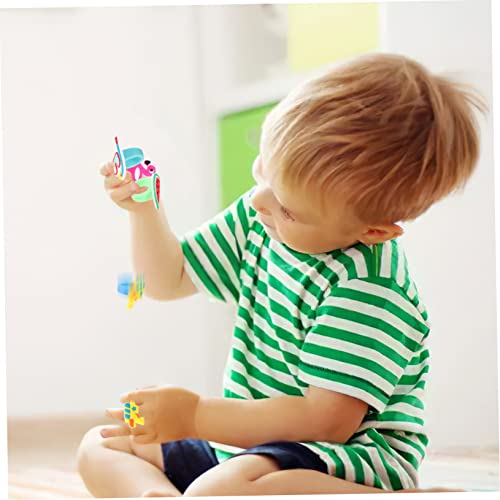 Sewroro Anel Havaiano Para Meninas 20 Peças Anéis Ajustáveis ​​Para Meninas Joias Anéis De Flamingo