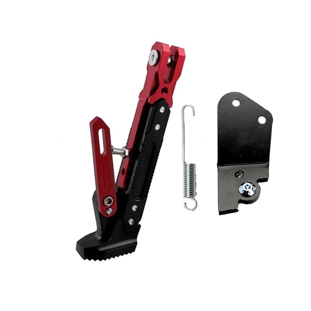 Motocicleta Soporte Lateral Motocicleta Ajustable para Italjet Dragster 200 125 Soporte De Pie Modificado, Soporte Lateral