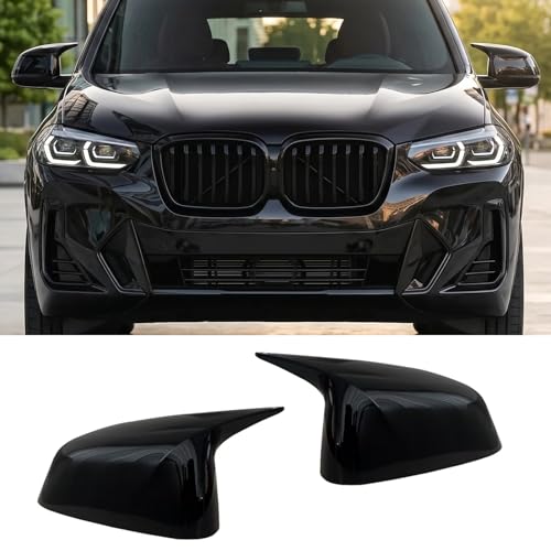 MNGYNUKA Mirror Caps For BMW X3 G01 X4 G02 X5 G05 X6 G06 X7 G07 2019-2024