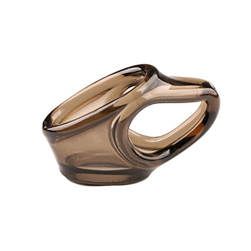 BESTOYARD Stretchy Cock Ring Testicles Scrotum Restraint Ring Penis Ring Time Delay Ring Pleasure Enhancing Toys for Men