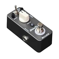 Controls for: Decay, Level and Colour, Room, Spring and Shimmer Toggle Status LED Jack input and output, true bypass Suitable power supply: Item B00BU4Y2OU (not included) Dimensions (L x W x H): 93.5 x 42 x 52 mm; Weight: 160 g