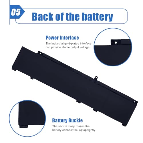 Image of 68Wh MV07R Replacement Laptop Battery for Dell G3 15 3500 3590 G5 15 5500