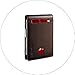 RUNBOX Slim Wallets for Men - Leather Money Clip Mens Wallet - RFID Blocking Front Pocket Bifold Wallet - Thin Credit Card Holder with Gift Box