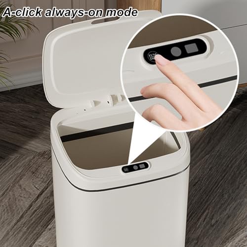 Contenedor de basura automático de gran capacidad con sensor electrónico para el hogar 7