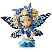 The Hamilton Collection Bluebird Darling Songbird Fairy Figurine Handcrafted with Glittery Accents Inspiring Self-Expression & Flight by Jasmine Becket-Griffith 4-inches
