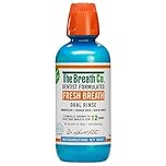 The Breath Co. Alcohol Free Mouthwash. Dentist Formulated Oral Rinse for 12 Hours of Fresh Breath, Icy Mint Flavour, 500 ml