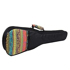 Yiwa 21/23/26 Pouce Bohemia Style Portable Coton Rembourré Basse Guitare Sac Housse Ukulélé Case Box B 23 pouces - Les Beatles, Paul McCartney, John Lennon, RIngo Starr, George Harrison Yiwa 21/23/26 Pouce Bohemia Style Portable Coton Rembourré Basse Guitare Sac Housse Ukulélé Case Box B 23 pouces – Image 3