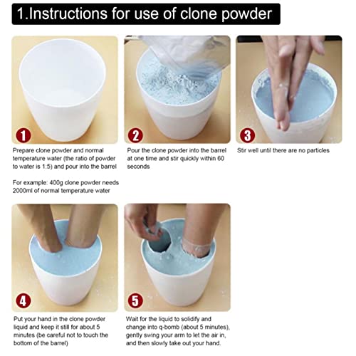 Dedaiby Hand Casting Kit,Diy Plaster Hand Mold Keepsake Sculpture Kit Gifts For Her,Kids,Weddings,Anniversary,Complete Hand Molding Kit Available, #TOP3