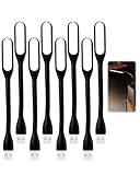 Utilisation Polyvalente pour Divers Scénarios : Idéale pour des activités nocturnes ou comme éclairage d'appoint pour écran PC, cette lampe LED peut être utilisée pour lire, éclairer un clavier d’ordinateur portable, ou comme veilleuse. Fonctionne partout où un port USB est disponible, que ce soit à la maison, au bureau, ou en déplacement.