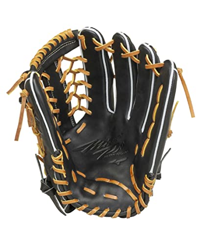 ミズノ MIZUNO 軟式用 ミズノプロ 5DNAテクノロジー22モデル 外野手用 グラブ袋付 BSS限定 野球 軟式用グラブ 22SS (1AJGR26207) 09ブラック 右投げ用 2枚目