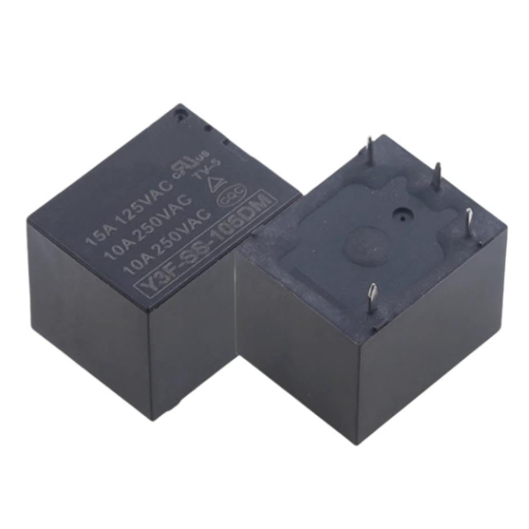 (5 pcs) Electromagnetic Relay Y3F-SS-105DM 5V 10A 4-Pin Plug-in Relay