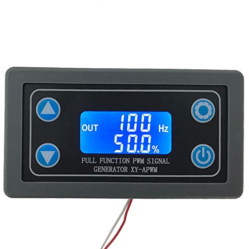 PEMENOL Signal Generator, DC 3.5-12V Adjustable PWM Pulse Frequency Duty Cycle 1Hz-150KHz Motor Controller LCD Display - Thumbnail 7