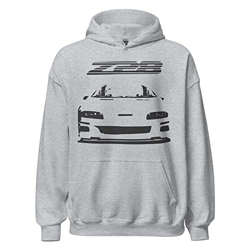 Chevy Camaro Z28 Fourth Generation 4th Gen Unisex Hoodie Sport Grey