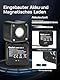 Rollei Lumis Solo 2 - LED Würfel. Kleiner LED Würfel inkl. Farbfilter für den Einsatz unterwegs. Optimaler Lichtgeber für das Filmen mit dem Smartphone.