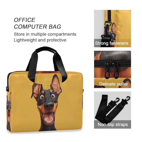 Funda para laptop de 15.6 pulgadas con correa y asa miniatura 5