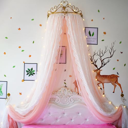 Ciel de lit princesse pour offrir des nuits sereines et magiques à votre petite fille