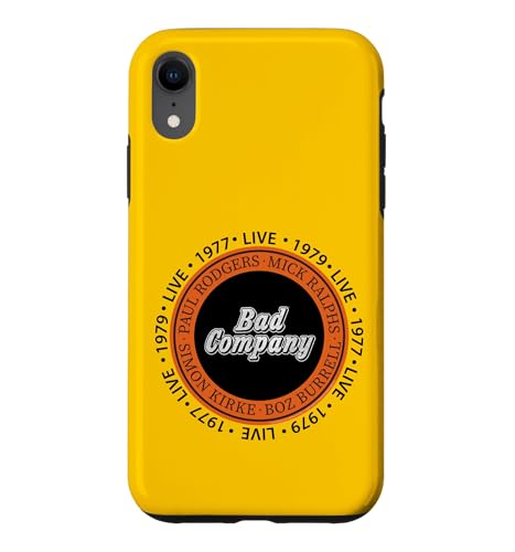 Official Bad Company Band Circle 1977 1979 LIVE �X�}�z�P�[�X iPhone XR �p