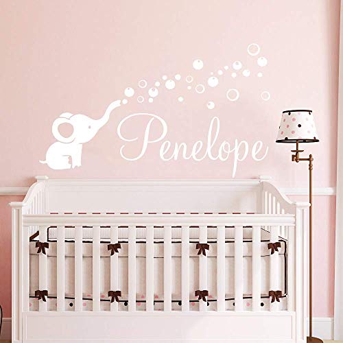 nursery name wall art