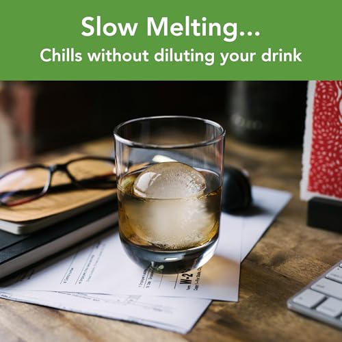 Image of Tovolo Craft Ice Sphere Molds for Whiskey & Cocktails, Set of 2, Large