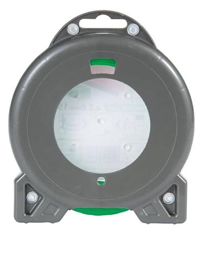Makita E-01769 Mähfaden Four-Leaf 2,0 mm x 15 m, Trimmerfaden, Nylon, grün, geräuschreduziert, erhöhte Laufzeit, speziell für Akku-Rasentrimmer und Akku-Freischneider