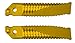 Yana Shiki A4341G Gold Rear Passenger OEM Style Foot Pegs for Honda Motorcycles