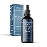 EUNOIA® Methylenblau Tropfen Pharmaqualität 100ml - 99,9% reines, hochdosiertes Methylen Blau inkl. Glaspipette aus Deutschland - Unabhängig laborgeprüft & zertifiziert