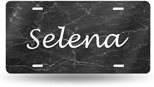 Etype Custom Personalized Metal License Plate Your Name Aluminum Car Accessories 6x12 inches Auto Car Tag