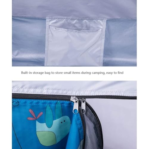 Carpa impermeable para camping 3-4 personas fácil de montar miniatura 6