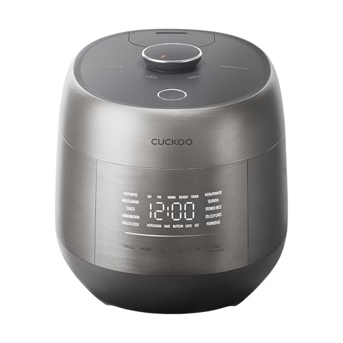 CUCKOO Twin Pressure Rice Cooker with Induction Heating