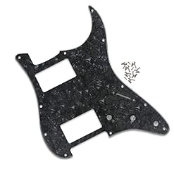 IKN 11 trous Double Humbucker Cut Pickguard HH Strat Guard avec vis de montage pour guitare Stratocaster standard… - Les Beatles, Paul McCartney, John Lennon, RIngo Starr, George Harrison IKN 11 trous Double Humbucker Cut Pickguard HH Strat Guard avec vis de montage pour guitare Stratocaster standard… – Image 2