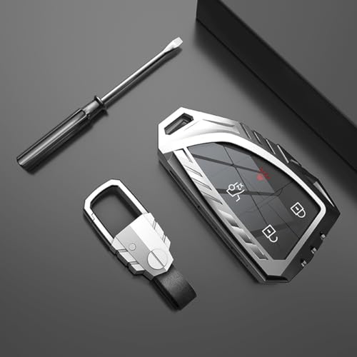 Coque de clé GMC zinc compatible boîtier connecté Tahoe 2021 2022 - 5