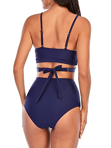 American Trends Womens High Waisted Bikini Swimsuits Push Up Bikini Sets Sexy Bathing Suits Two Piece Swimsuit4