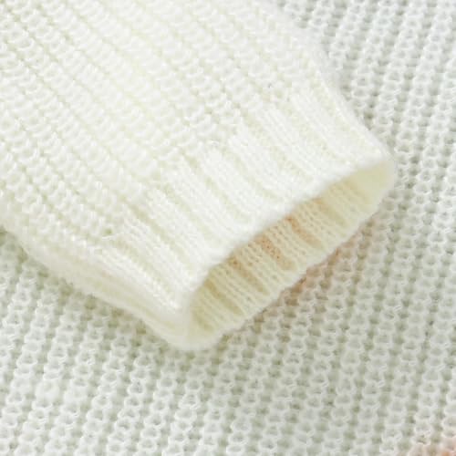 Infant Toddler Baby Girl Oversized Sweater Long Sleeve Sweaters Fall Winter Tops Clothes4