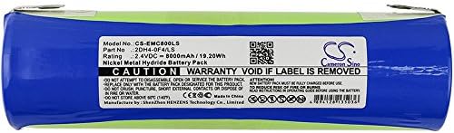 2.4V High-Performance Replacement Battery for ONELUX NCD24SS with /8000mAh