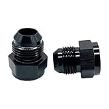 Rac Performance 8AN to 10AN Expanding Hose Fitting, 8AN Female to 10AN Male Flare Extender/Reducer,...