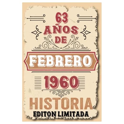 63 Años Cumpleaños Hombre Vintage 1960 Hecho En Febrero 1960: 63 años Regalos de cumpleaños de Febrero | Citas de motivación| Cumpleaños de Febrero| ... de cumpleaños personalizados para Enamorados