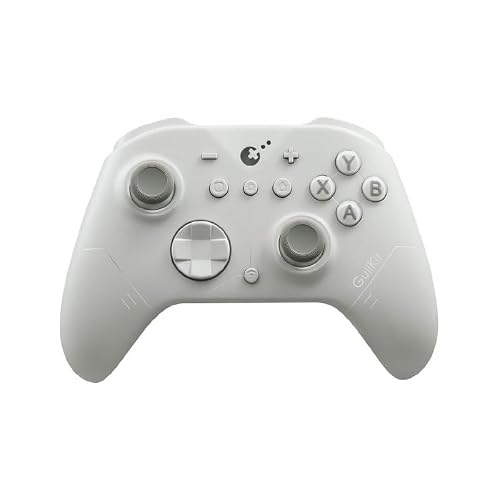 GuliKit ES Contrôleur de jeu PC filaire et sans fil pour Windows/Switch/Android/Switch 2 Réveil (Gris)